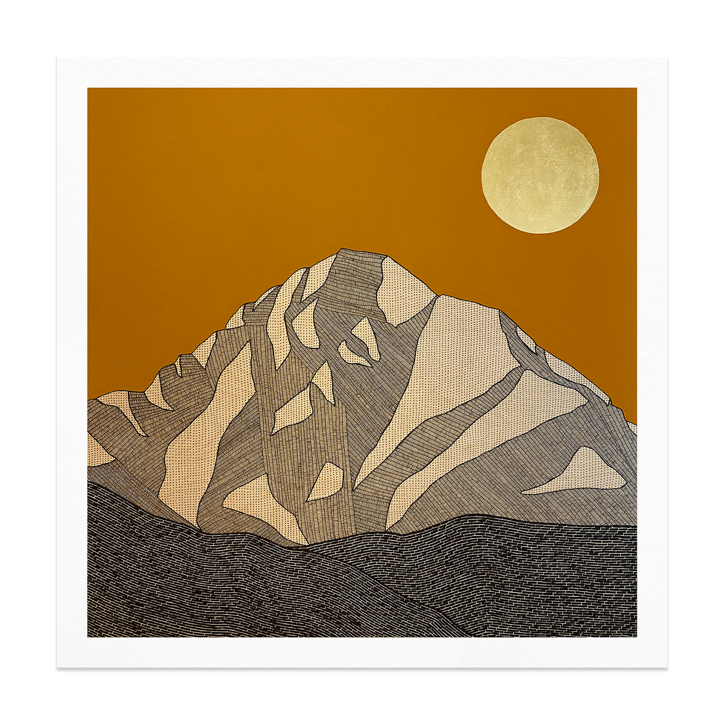 Warren Peak Giclée Print