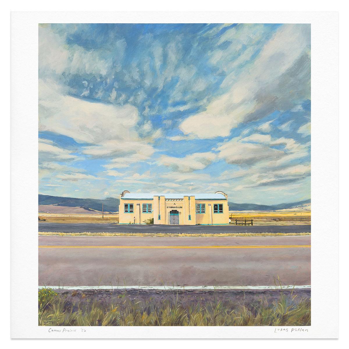 Camas Prairie Giclée Print