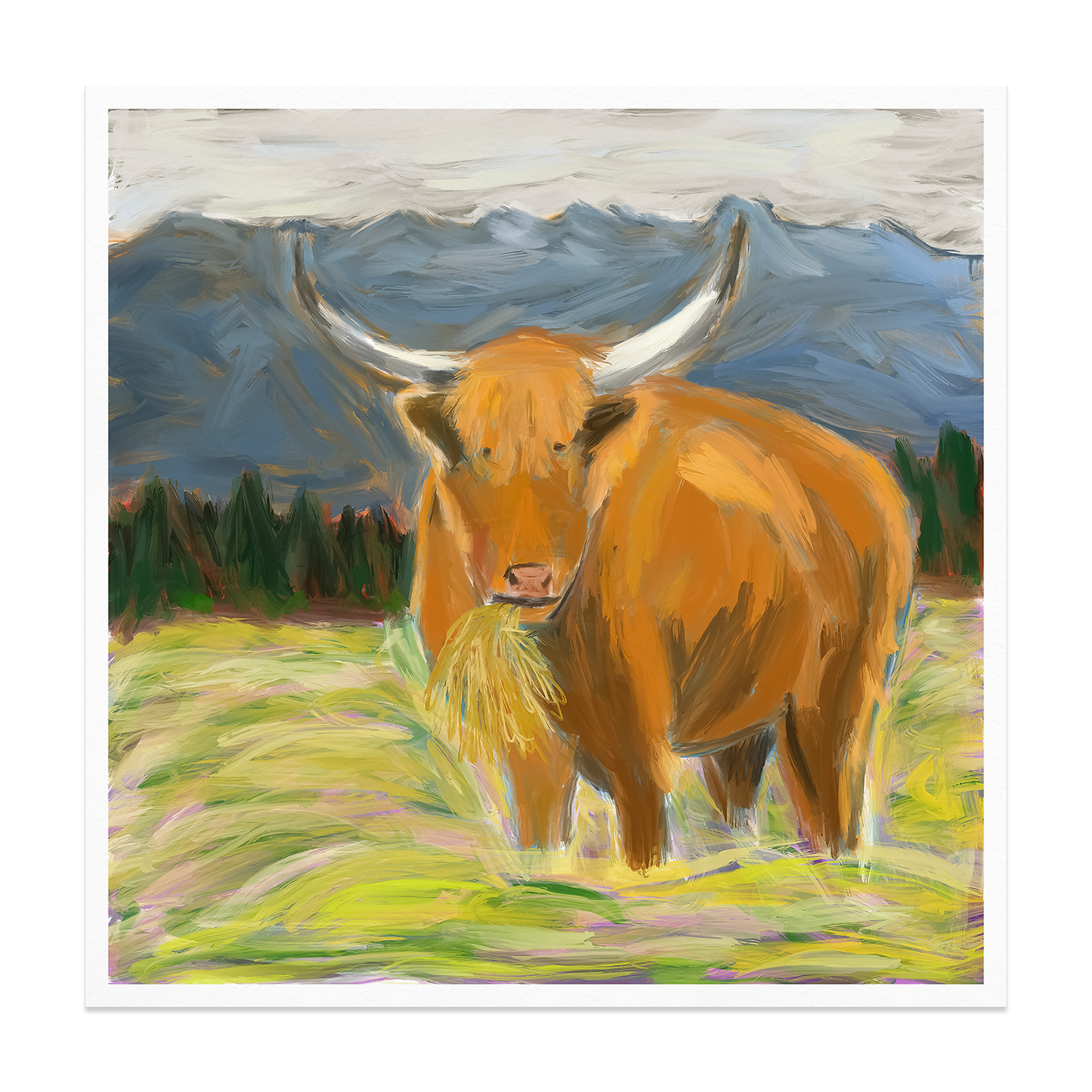 Cow Giclée Print