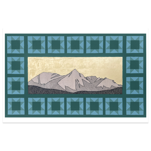 Electric Peak Giclée Print