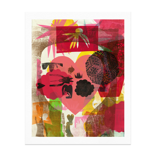 Kissy Face Giclée Print