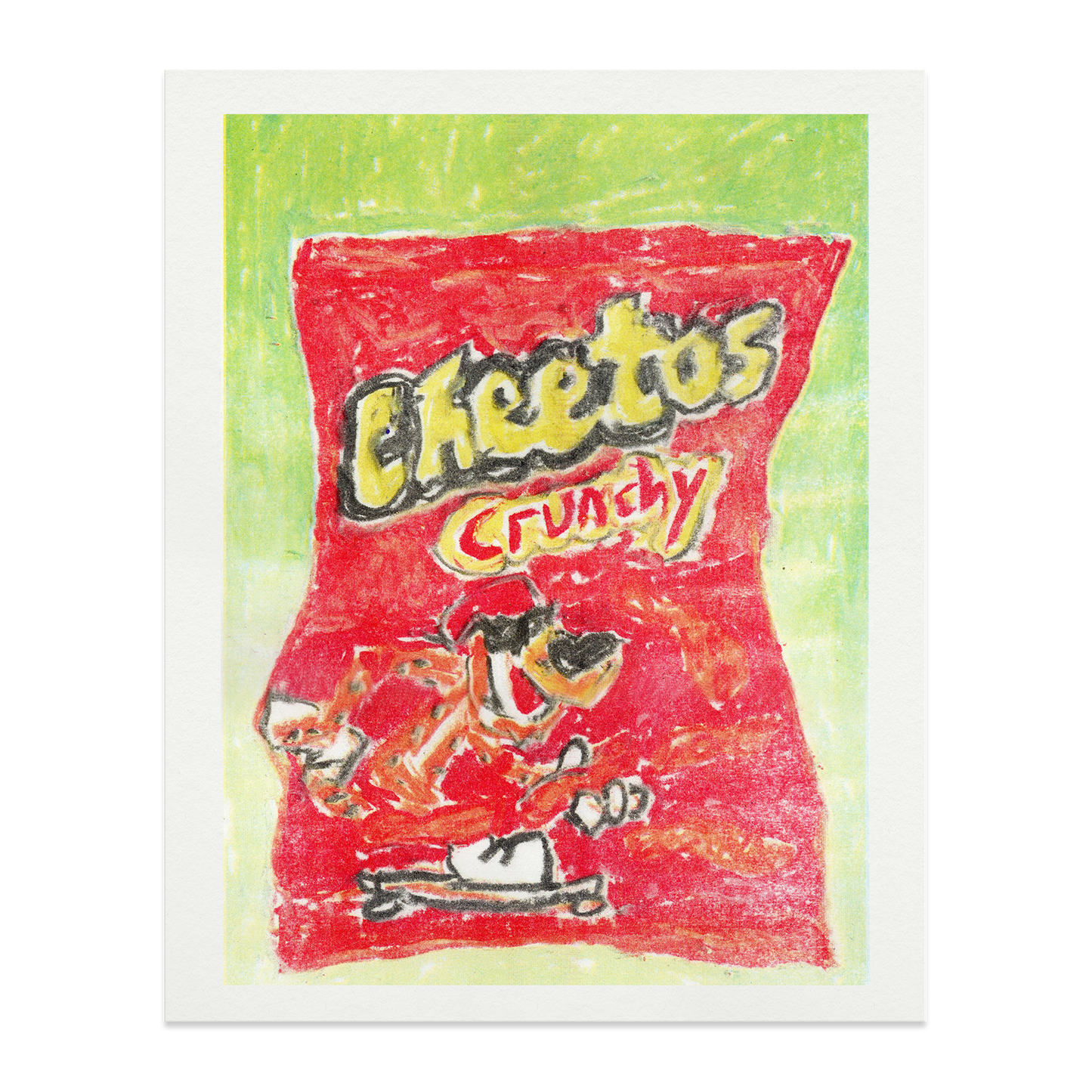 Cheetos Riso Print
