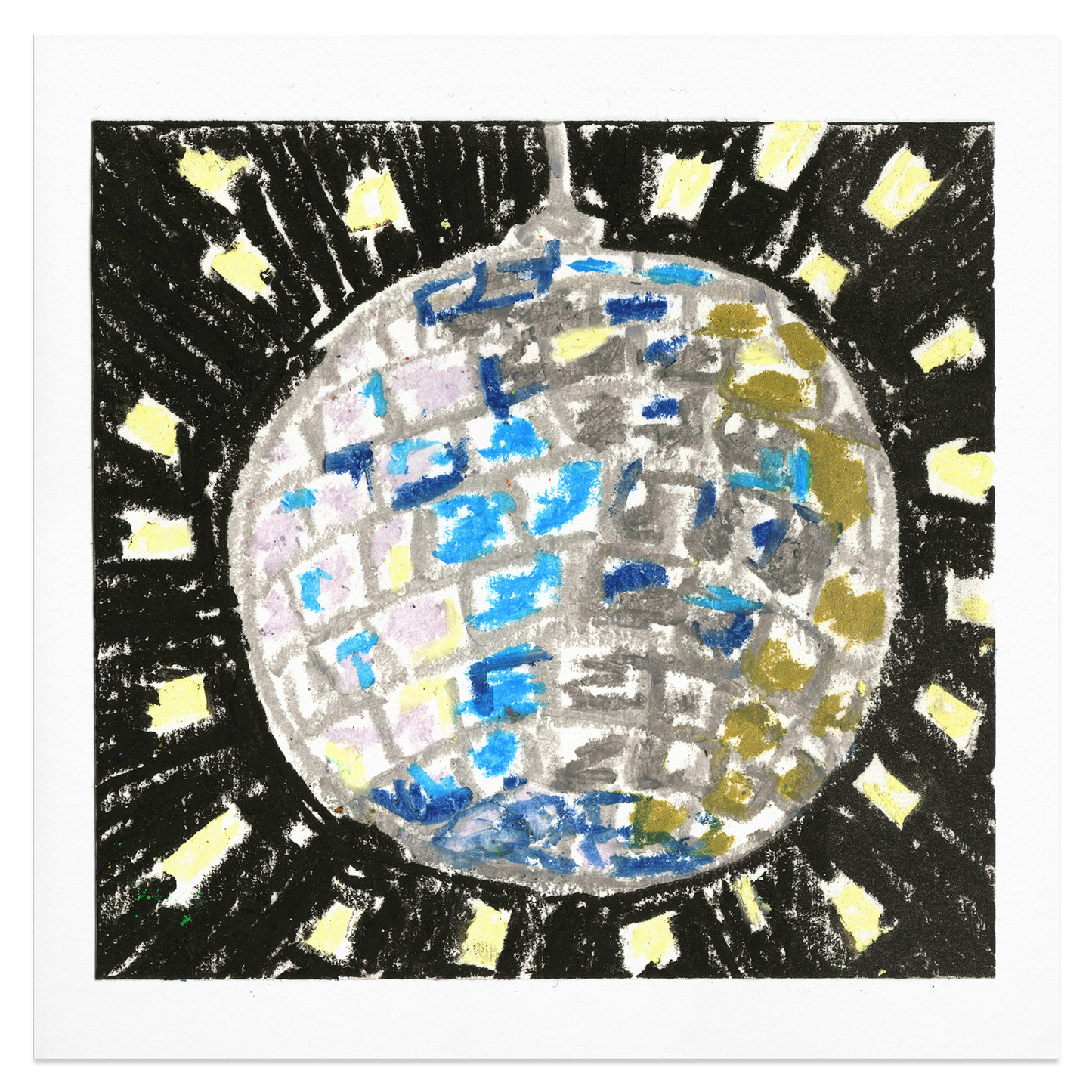 Disco Ball Giclée Print