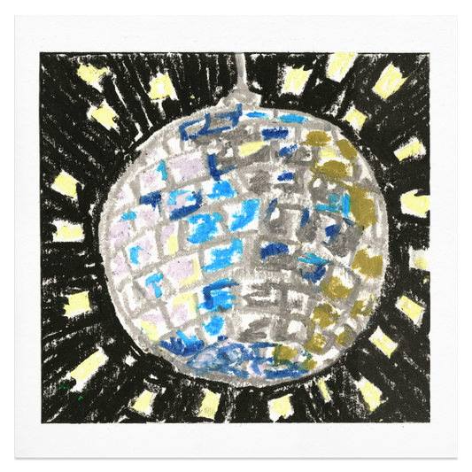 Disco Ball Giclée Print