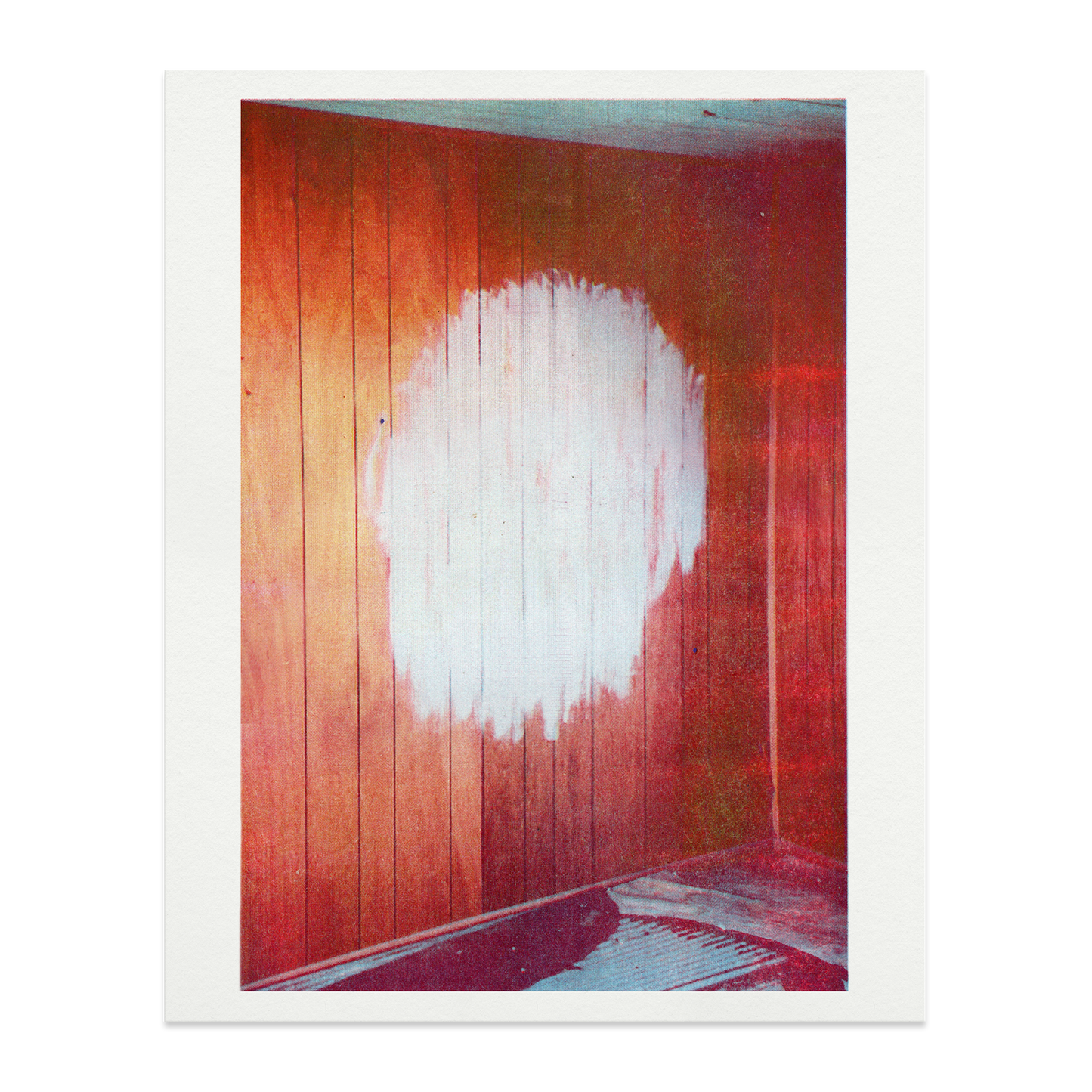 Paint On The Wall Riso Print