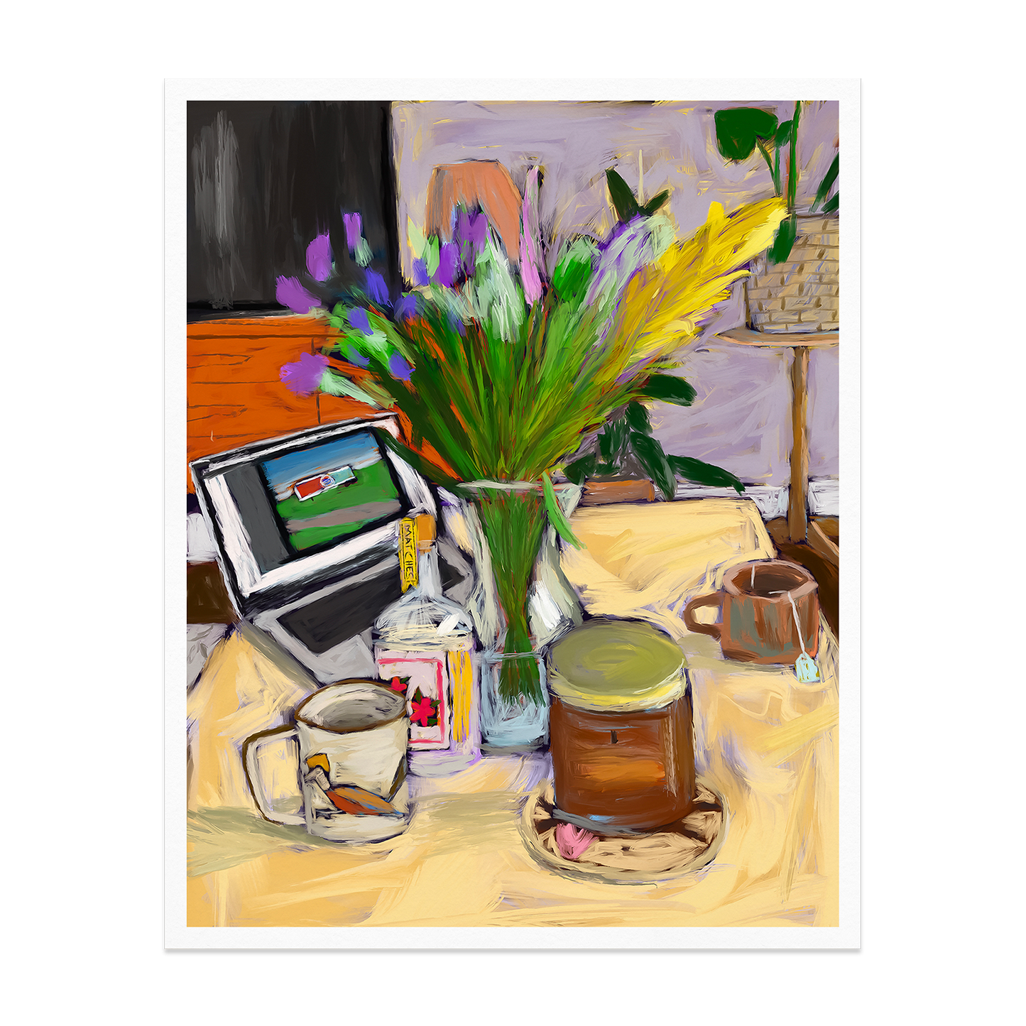 Coffee Table Giclée Print