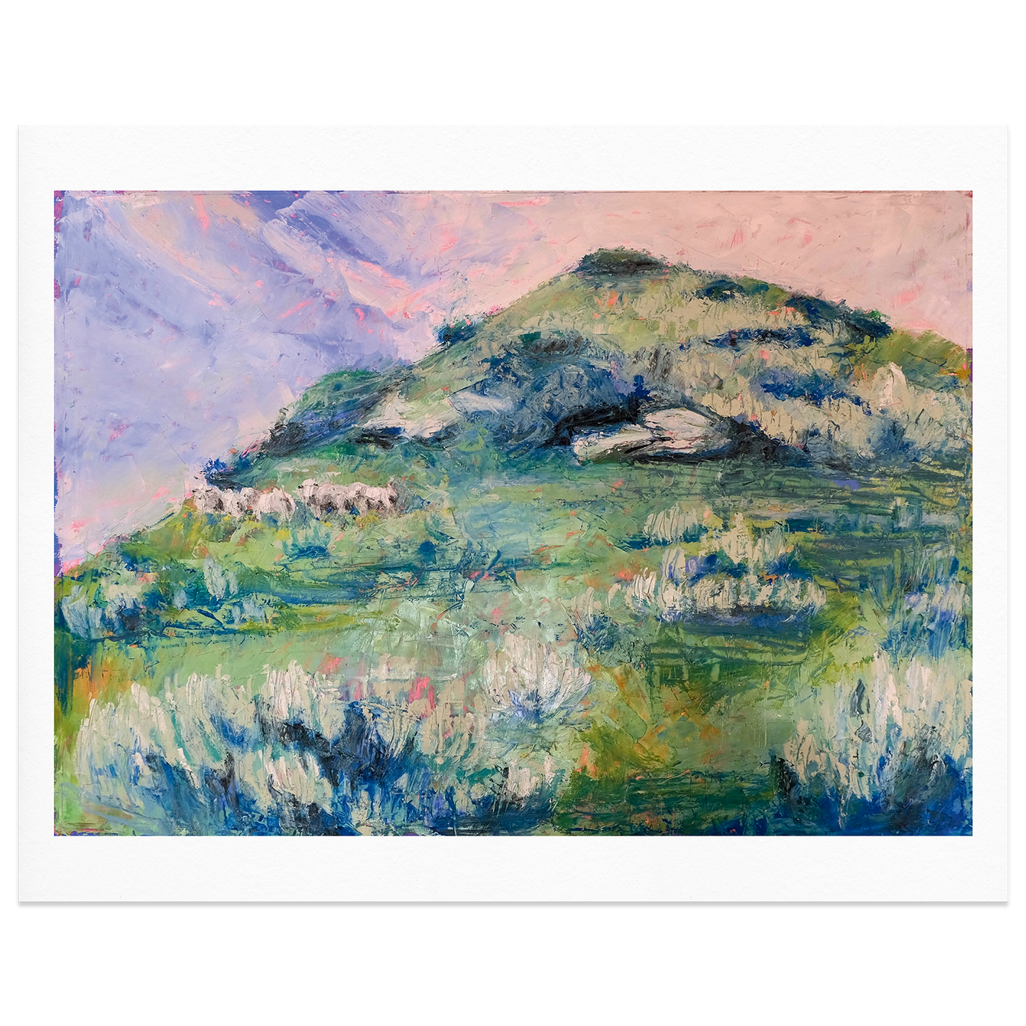 Stockton Sheep Giclée Print